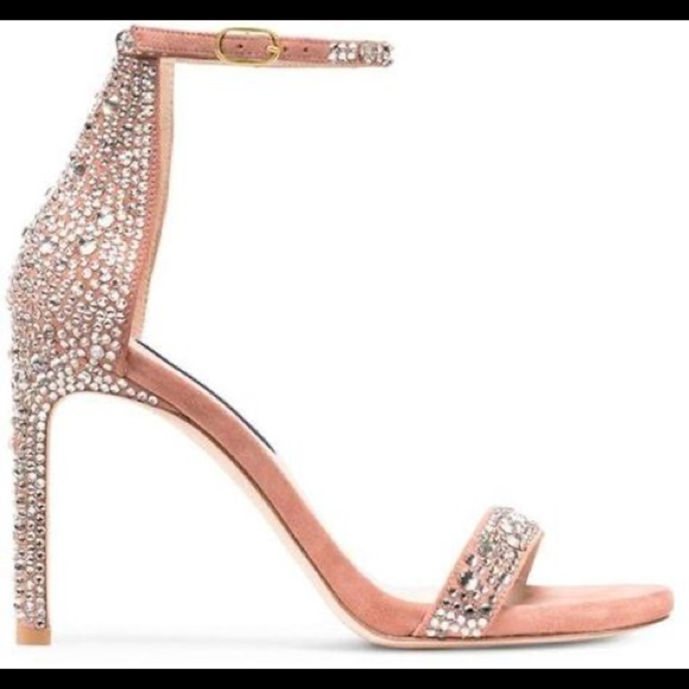 Stuart Weitzman Crystal Sandals - Picture 4 of 16